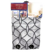 Wholesale - 54" X 84" BLACK WINDOW CURTAIN, UPC: 895412503078